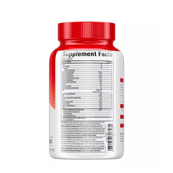 MT Hydroxycut Gummies Mixed Fruit 90ct Beastmode Nutrition