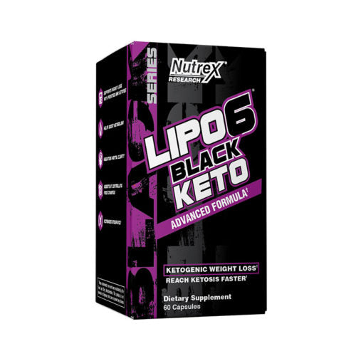 Nutrex Lipo-6 Black Ultra Concentrate Keto 60 Caps