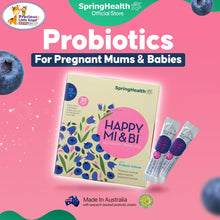  SpringHealth Happy Mi & Bi Blueberry Drink Mix with 30 Billion CFU Probiotics 12 sachets