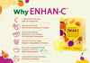 SpringHealth Enhan-C® Mixed Passion Fruit and Orange Juice Drink with Vitamin C, D and Zinc (20 sachets)