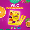 SpringHealth Enhan-C® Mixed Passion Fruit and Orange Juice Drink with Vitamin C, D and Zinc (20 sachets)