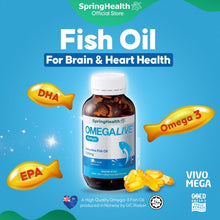  SpringHealth OMEGALIVE™ Softgel Odourless Fish Oil (60 Capsules)