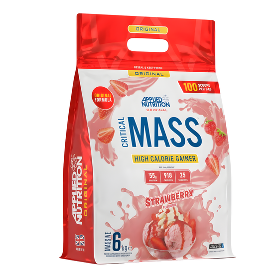 Applied Nutrition Critical Mass Original 6kg High Calorie Gainer (25 Servings)