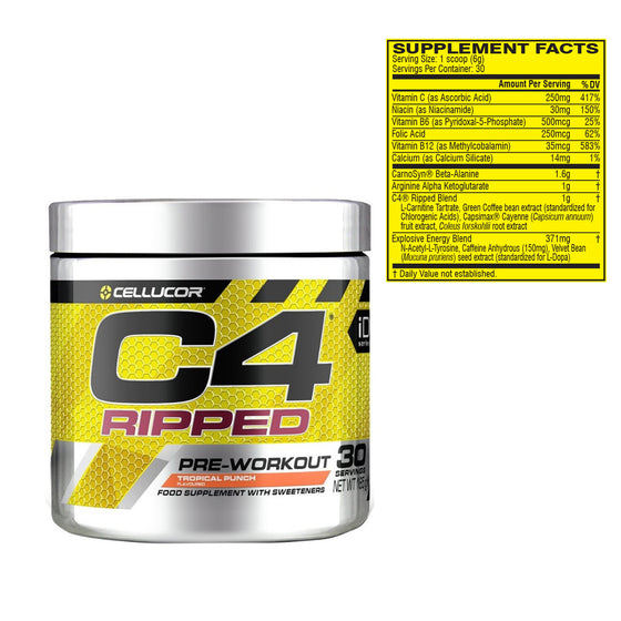 Cellucor C4 Ripped Powder