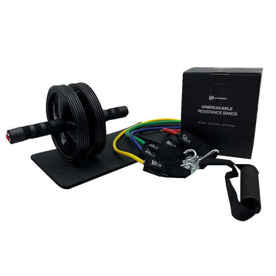 U-powex - Unbreakable Resistance Bands with Free ABS Wheel